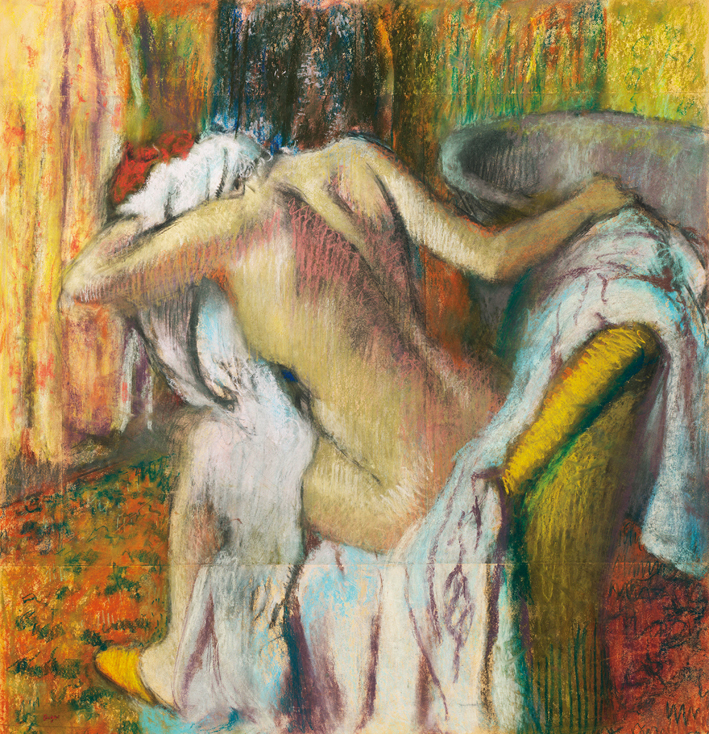  埃德加·德加 Edgar Degas—— 浴者裸体